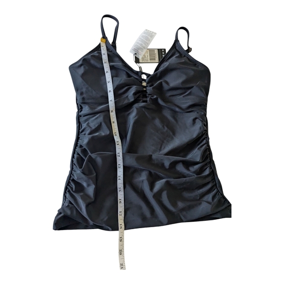 Relleciga Women's Tankini/Bikini Top, Black, Size S, New. - Picture 5 of 8
